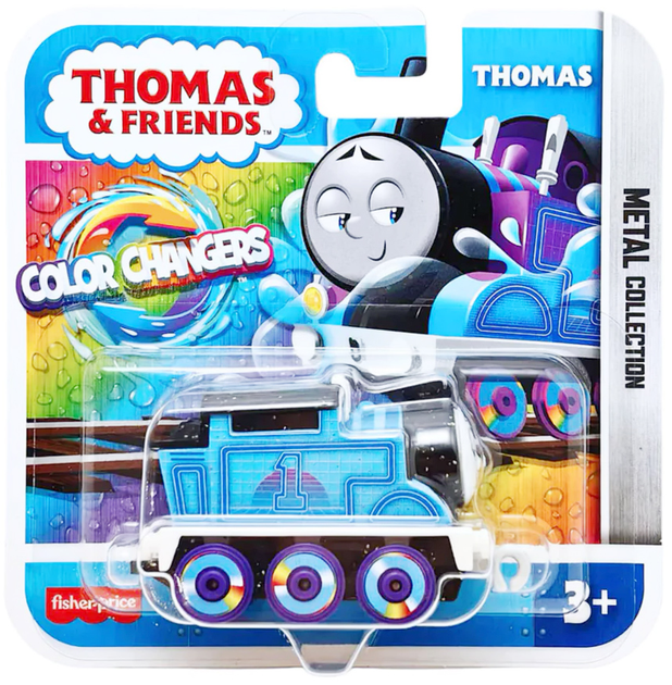 Іграшка Fisher-Price Thomas & Friends металевий локомотив Томас змінює колір HMC30 / HTN50 (194735194636) - зображення 1