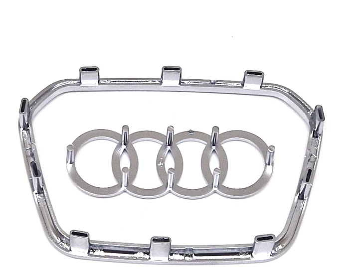 Емблема Audi в кермо логотип шильдик 9см Q3 Q5 Q7 Q8 - зображення 3