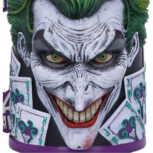 Kufel kolekcjonerski Nemesis Now The Joker 15.5 cm (0801269146870) - obraz 4
