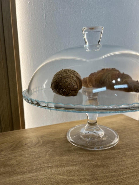 Тортівниця на ніжці з кришкою 32см Patisserie - Фото 2 Тортівниця на ніжці з кришкою 32см Patisserie - изображение 2
