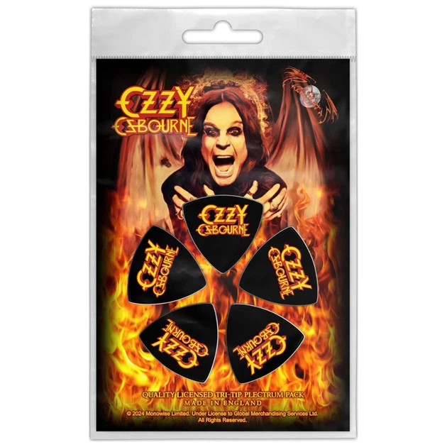 Подарунковий набір медіаторів OZZY OSBOURNE - LOGO (mol-052) - Фото 1 Подарунковий набір медіаторів OZZY OSBOURNE - LOGO (mol-052) - изображение 1