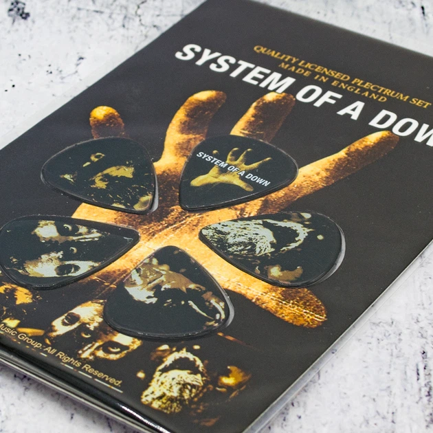 Подарунковий набір медіаторів SYSTEM OF A DOWN - HAND (mol-029) - изображение 2