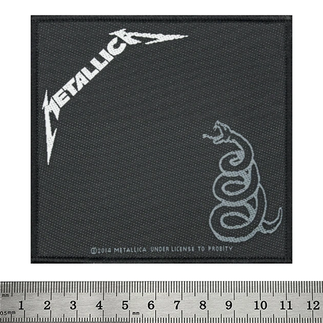 Нашивка ткана METALLICA - BLACK ALBUM (ofp-165) - Фото 1 Нашивка ткана METALLICA - BLACK ALBUM (ofp-165) - зображення 1