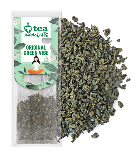 Чай Tea Moments Assorted Green Tea 5 вкусов по 10 кадди-пакетов