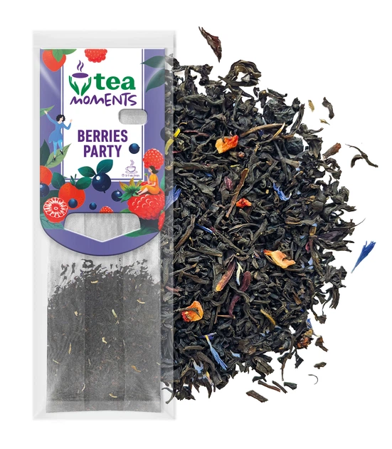 Чай Tea Moments Assorted Black Tea 5 смаків по 10 кадді-пакетів