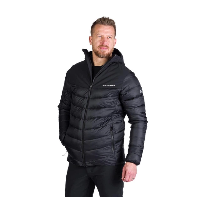Мужская утепленная куртка Northfinder 2XL черный FEDERICO (BU-5242OR) - изображение 6