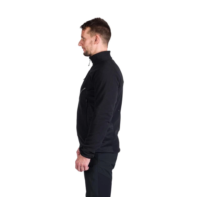 Мужская флисовая куртка Northfinder FULVIO 2XL черный (MI-3840OR) - изображение 4