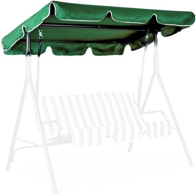 Тент для садової гойдалки ModernHome by Multistore зелений (FC-006B GREEN) - зображення 3