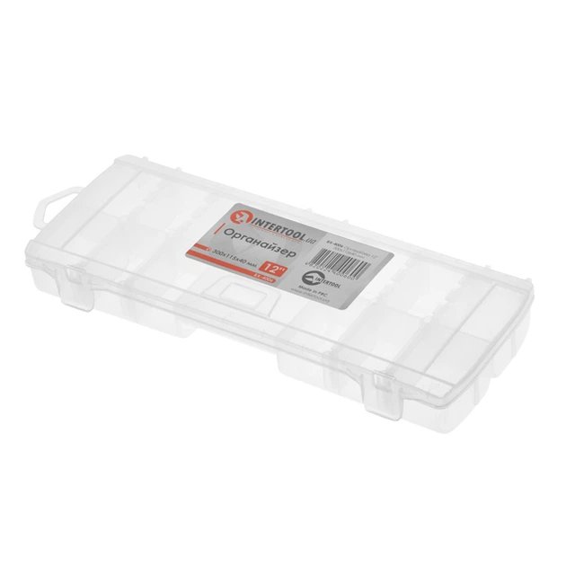 Органайзер 12" 300x115x40мм INTERTOOL BX-4006 - изображение 2