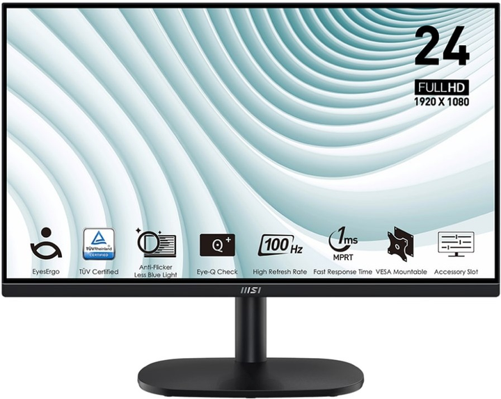 Monitor 23.8" MSI PRO MP245VDE (9S6-3PC0CM-003) - obraz 1