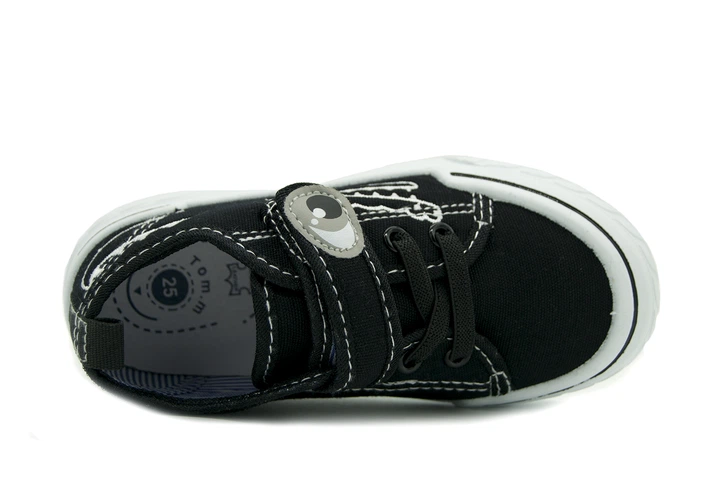 Кеды для мальчика Tom.m Черный (11155d black (27 (18 см)) - Фото 3 Кеды для мальчика Tom.m Черный (11155d black (27 (18 см)) - изображение 3