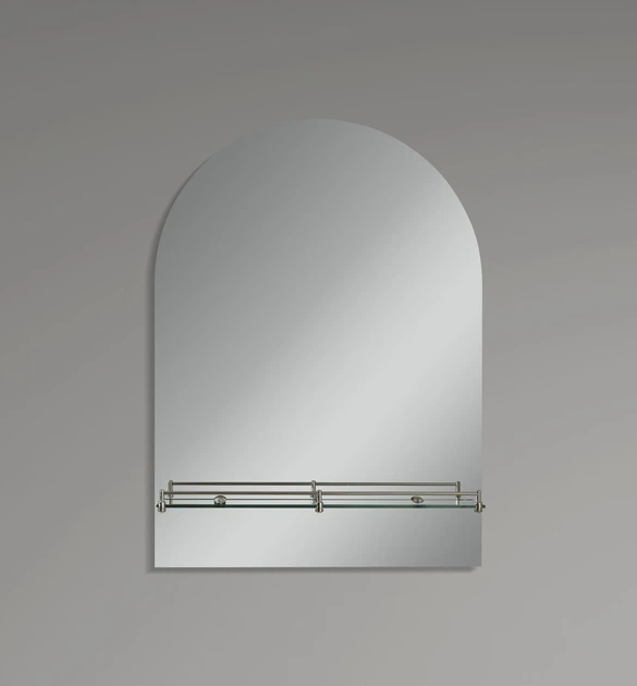 Дзеркало настінне Zerix LAGUNA MRZ03-450x600x110 прямокутне з дугоподібним верxом та полицею (ZX562 ( 11488 ) - изображение 3