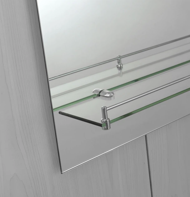 Дзеркало настінне Zerix SANSA MRZ04-450x600x100 прямокутне з полицею та декором ( ZX5626 ) 39814 - изображение 5