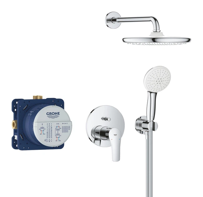 Душевая система скрытого монтажа Grohe Eurosmart (25288000) kr - изображение 2