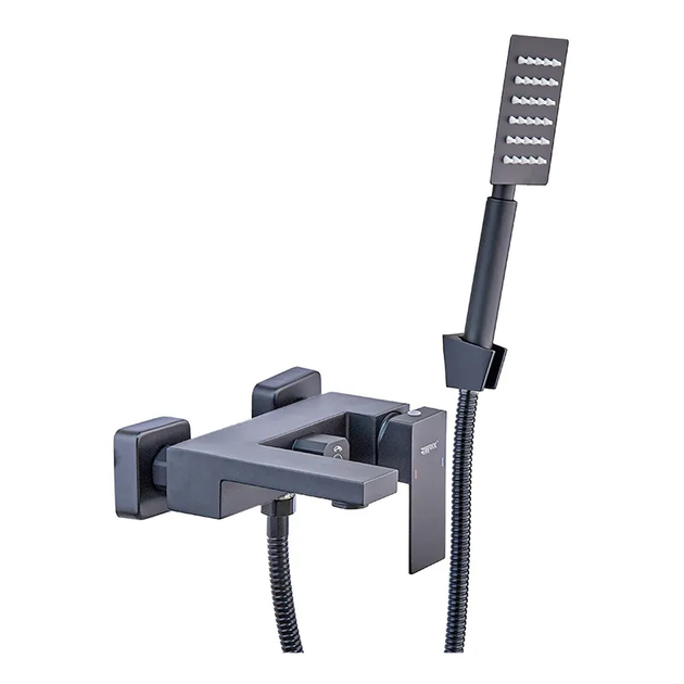 Змішувач для ванни Zerix KUB-008 (Euro) Black з нерж. сталі SUS304 (кол. чорний) (ZX4851) ( 20258 ) - Фото 1 Змішувач для ванни Zerix KUB-008 (Euro) Black з нерж. сталі SUS304 (кол. чорний) (ZX4851) ( 20258 ) - зображення 1