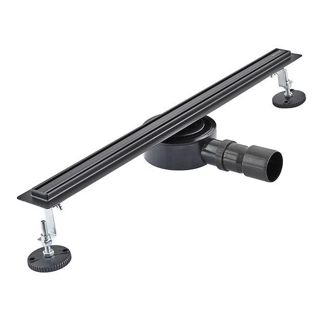 Душевой трап из нерж. стали SUS304 Mixxus Drain-05-60-Slim Black (30x600 мм) (Черный) (MI6169) - изображение 2