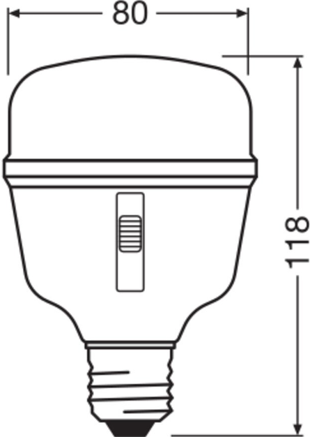 Фітолампа з регулюванням спектру світла OSRAM T80 20W - зображення 5