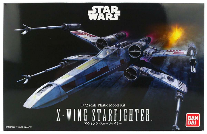 Model do składania Revell X-Wing Starfighter Star Wars Luke Skywalke 1:72 Grey/Red REV-01200 (4009803012001) - obraz 1