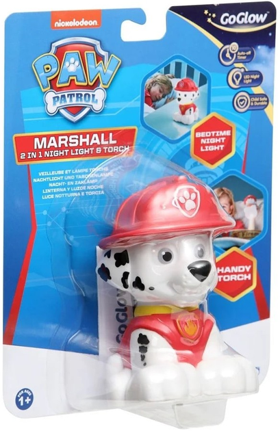 Дитячий нічник Paw Patrol GoGlow Marshall і ліхтарик Buddy 2 в 1 (23C86Z) - зображення 6