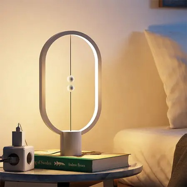 Lampa Mikamax Heng Balance Oval White (04931.WT) (8719481357474) - obraz 6