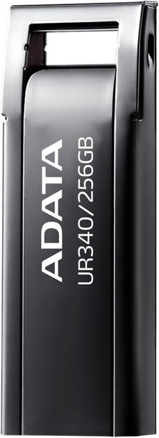 Pendrive ADATA UR340 256GB USB 3.2 Black (AROY-UR340-256GBK) - obraz 4