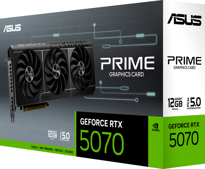 Відеокарта ASUS PCI-Ex GeForce RTX 5070 PRIME 12GB GDDR7 (192bit) (2542/28000) (HDMI, 3 x DisplayPort) (PRIME-RTX5070-12G) - зображення 11