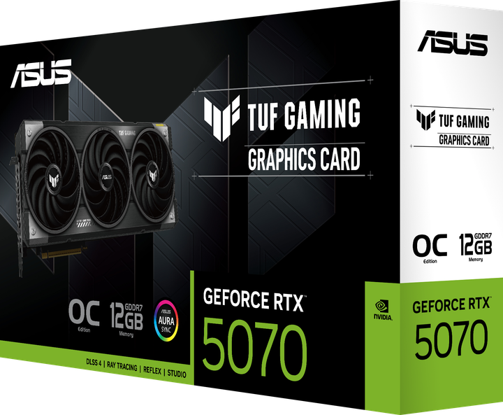 Karta graficzna ASUS PCI-Ex GeForce RTX 5070 TUF Gaming OC Edition 12GB GDDR7 (192bit) (28000) (2 x HDMI, 3 x DisplayPort) (TUF-RTX5070-O12G-GAMING) - obraz 7