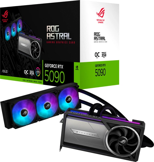 Karta graficzna ASUS PCI-Ex GeForce RTX 5090 ROG Astral LC OC Edition 32GB GDDR7 (512bit) (2610/28000) (2 x HDMI, 3 x DisplayPort) (ROG-ASTRAL-LC-RTX5090-O32G-GAMING) - obraz 19