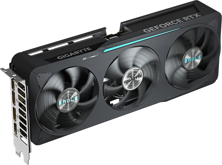 Відеокарта Gigabyte PCI-Ex GeForce RTX 5070 EAGLE OC SFF 12GB GDDR7 (192bit) (2587/28000) (HDMI, 3 x DisplayPort) (GV-N5070EAGLE OC-12GD) - зображення 3
