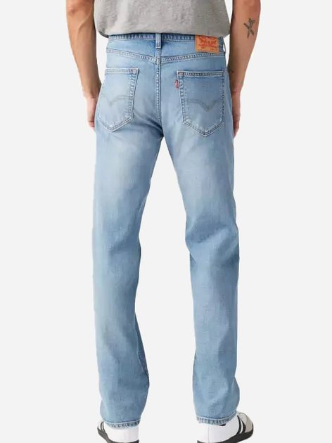 Jeansy regular fit męskie Levi's 505 Regular Hole In The Wall 00505-2922 W34L32 Błękitne (5401157416181) - obraz 2