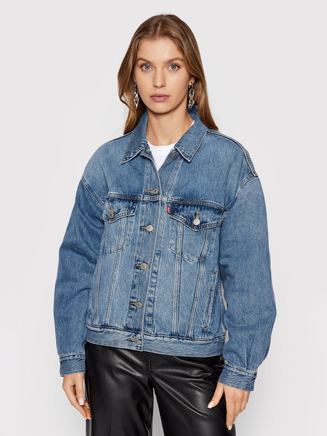 Kurtka jeansowa damska Levi's 90S Trucker Soft As Butter Mid A1743-0004 S Błękitna (5400970844546) - obraz 1