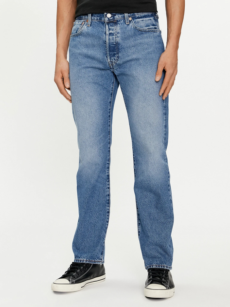 Jeansy regular fit męskie Levi's 501 Chemicals 00501-3504 W31L32 Niebieskie (5401128669707) - obraz 1