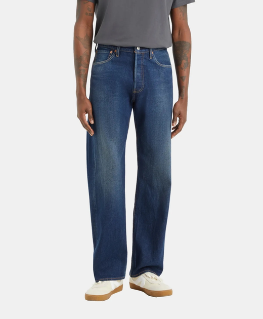 Jeansy regular fit męskie Levi's 501 Its Time To Go St 00501-3604 W33L32 Granatowe (5401157413128) - obraz 1