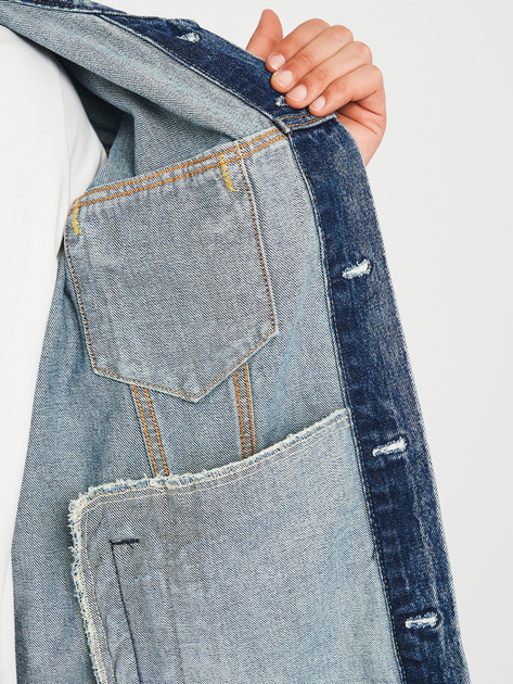Куртка джинсова чоловіча Levi's The Trucker Jacket Skyline Trucker 72334-0574 2XL Блакитна (5400970991233) - зображення 5