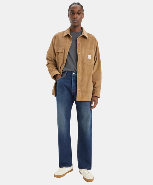 Jeansy regular fit męskie Levi's 501 Its Time To Go St 00501-3604 38-32 Granatowe (5401157413241) - obraz 3