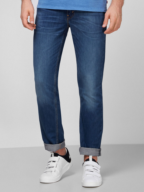 Джинси Slim Fit чоловічі Levi's 511 Slim Throttle 04511-1163 W31L32 Темно-сині (5415153940762) - зображення 1