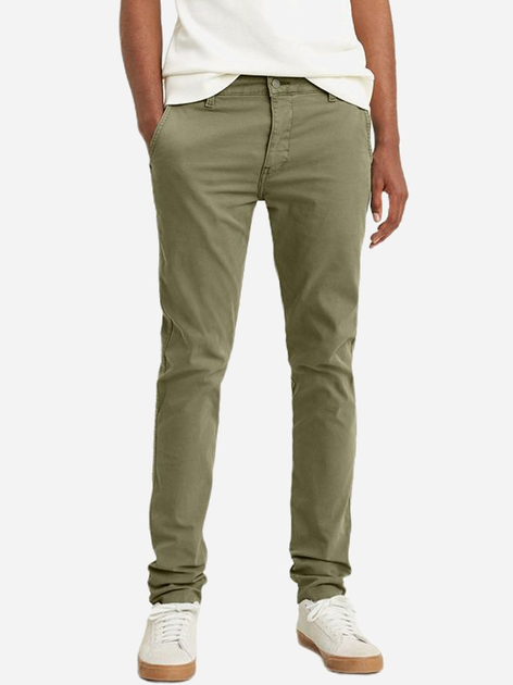 Jeansy slim fit męskie Levi's Xx Chino Slim Ii 17199-0001 W31L34 Khaki (5400816978350) - obraz 1