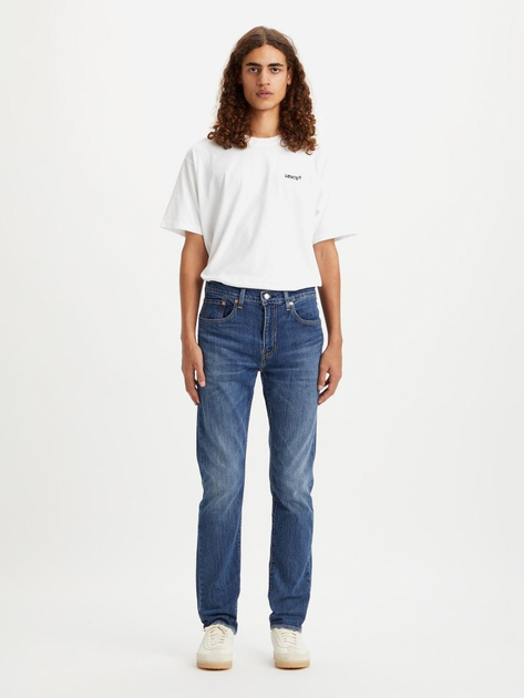 Джинси Regular Fit чоловічі Levi's 502 Taper Shitake 29507-1353 34-30 Сині (5401105368777) - зображення 3