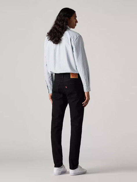 Джинси Slim Fit чоловічі Levi's 515 Slim Taper Minute Men Rinse A7222-0032 31-34 Чорні (5401187133119) - зображення 4