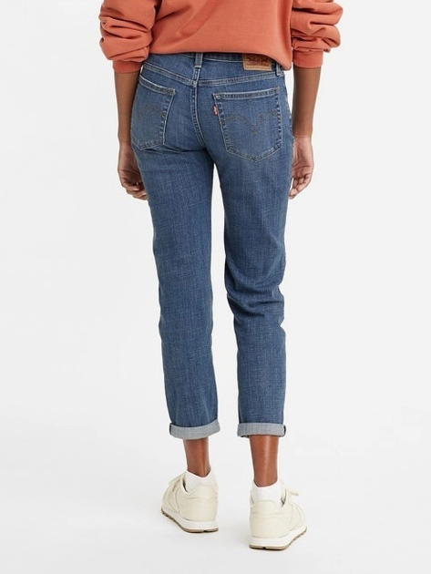 Jeansy boyfriend damskie Levi's Mid Rise Boyfriend Lapis Gem 19887-0225 W25L30 Niebieskie (5401105686352) - obraz 2