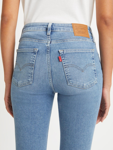 Jeansy skinny damskie Levi's 721 High Rise Skinny 18882-0601 30-30 Błękitne (5401105543655) - obraz 5