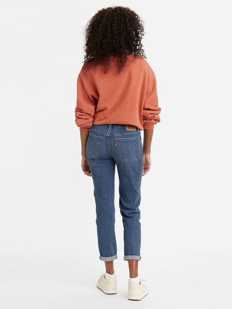 Jeansy boyfriend damskie Levi's Mid Rise Boyfriend Lapis Gem 19887-0225 32-30 Niebieskie (5401157419748) - obraz 4