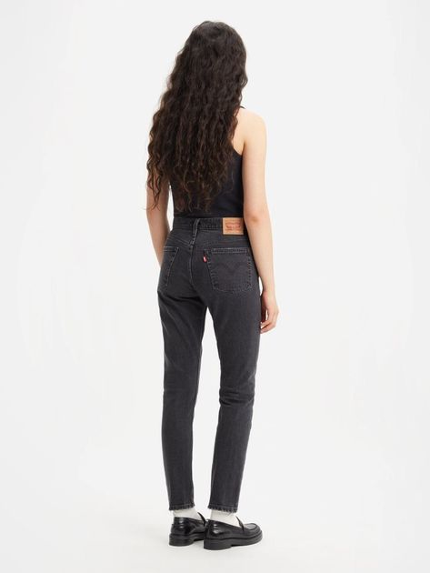 Jeansy skinny damskie Levi's 501 Skinny Off Topic 29502-0227 25-30 Czarne (5401043581122) - obraz 4