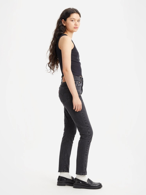 Джинси Skinny жіночі Levi's 501 Skinny Off Topic 29502-0227 29-32 Чорні (5401105726607) - зображення 5
