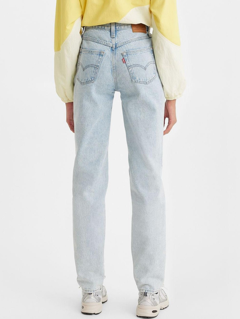 Jeansy mom`s damskie Levi's 80S Mom Jean Dont Be Frayed A3506-0014 W27L30 Błękitne (5401128109609) - obraz 2