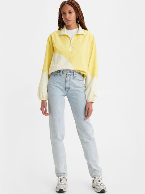 Jeansy mom`s damskie Levi's 80S Mom Jean Dont Be Frayed A3506-0014 24-30 Błękitne (5401128280049) - obraz 3