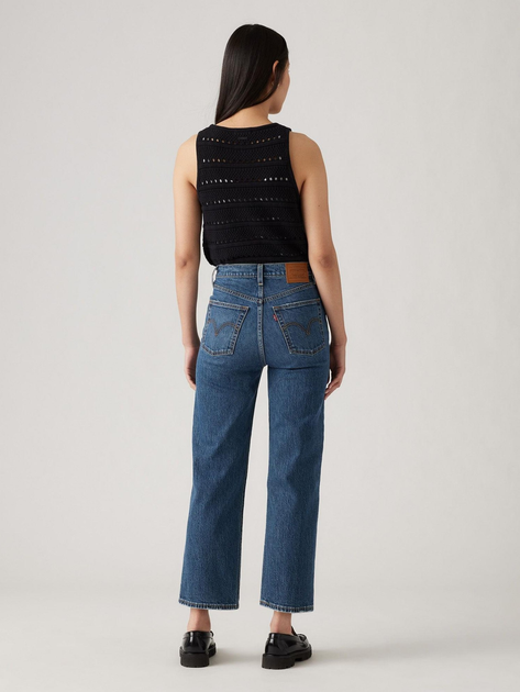 Джинси Regular Fit жіночі Levi's Ribcage Straight Ankle My Honor No Dx 72693-0218 30-29 Сині (5401157412015) - зображення 4