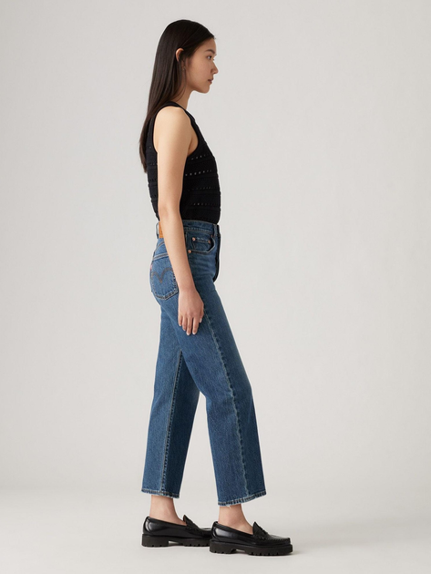 Jeansy regular fit damskie Levi's Ribcage Straight Ankle My Honor No Dx 72693-0218 27-31 Niebieskie (5401157411933) - obraz 5
