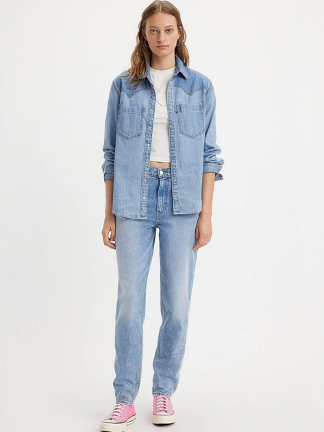 Джинси Mom\'s жіночі Levi's 80S Mom Jean A3506-0016 25-28 Hows My Driving (5401128869114) - зображення 6