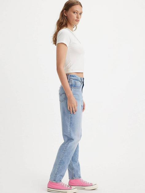 Jeansy mom fit damskie Levi's 80S Mom Jean A3506-0016 26-32 Niebieskie (5401128869169) - obraz 5